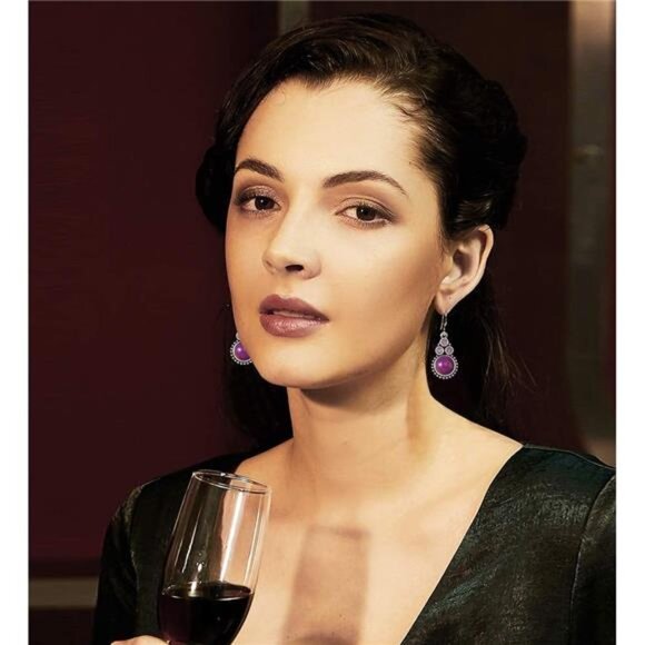 Vintage Drop Dangle Earrings for Women Boho Jewelry Waterdrop Earrings Set - Picture 4 of 7